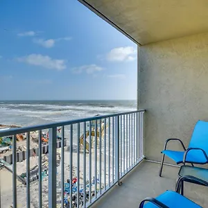 Breezy Daytona With Balcony And Views! Apartment Daytona Beach